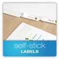 File Folders | Oxford 11314EE 11 in. x 8.5 in. 5-Tab Custom Label Tab Dividers with Self-Adhesive Tab Labels - White (25/Box) image number 3