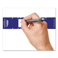 File Folders | Tabbies 68807 9.63 in. x 2 in. File Pocket Handles - Dark Blue/White (48/Pack) image number 4