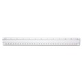 Office & Office Supplies | Westcott 15571 12 in. Standard/Metric Plastic Magnifying Ruler - Clear image number 0