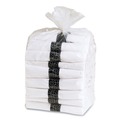  | Hoffmaster 119971 Pre-Rolled 8 in. x 8.5 in. Linen-Like CaterWrap Napkins with Black Cutlery (100/Carton) image number 2
