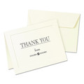 Envelopes & Mailers | Avery 08317 4.25 x 5.5 Inkjet Note Cards with Matching Envelopes - Embossed Matte Ivory (60/Box) image number 1