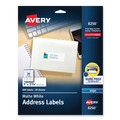 Labels | Avery 08250 1 in. x 2.63 in. Vibrant Inkjet Color-Print Labels with Sure Feed - Matte White (600/PK) image number 0