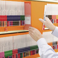 File Folders | Smead 25510 0.75 in. Expansion Shelf-Master Reinforced End Tab Colored Folders - Letter Size/Orange (100/Box) image number 6
