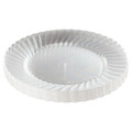 Just Launched | WNA RSCW91512 9 in. Diameter Classicware Plastic Plates - Clear (12/Pack, 15 Packs/Carton) image number 0