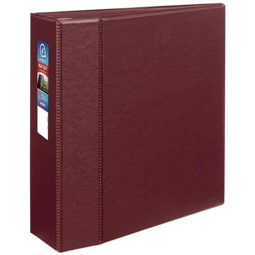Binders | Avery 79364 3 Locking One Touch EZD Rings 4 in. Capacity 11 in. x 8.5 in. Heavy-Duty Non-View Binder with DuraHinge - Maroon image number 0