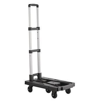 FACILITY MAINTENANCE SUPPLIES | Kantek LGLC250 19.3 in. x 14.6 in. x 38 in. 250 lbs. Capacity Handcart - Black