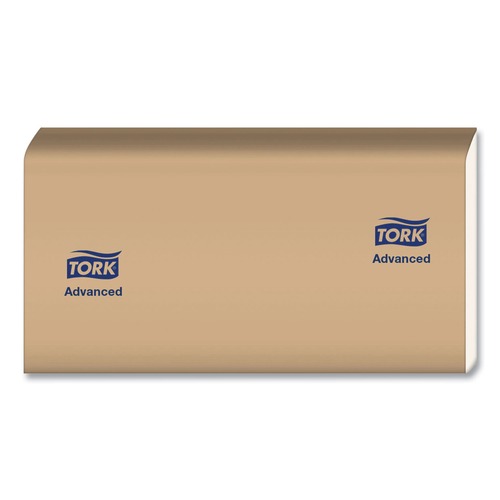 Paper Towels and Napkins | Tork 424824 Advanced 9 x 9.5 1-Ply Multifold Hand Towel - White (16/Carton) image number 0