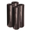 Trash Bags | Boardwalk H8647HKKR01 43 in. x 47 in. 56 gal. 0.6 mil Low-Density Waste Can Liners - Black (100/Carton) image number 0