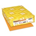 Just Launched | Astrobrights 22651 8.5 in. x 11 in. 24 lbs. Bond Weight Color Paper - Cosmic Orange (500/Ream) image number 0