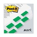 Page Flags | Post-it Flags 680-GN2 Standard Page Flags in Dispenser - Green (100/Pack) image number 1