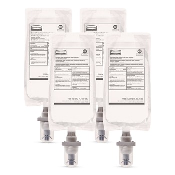 SKIN CARE AND HYGIENE | Rubbermaid Commercial 2147027 1,100 milliliter Auto Foam Refill Antibacterial Hand Soap - Fragrance Free (4/Carton)