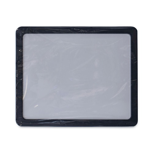 White Boards | Universal UNV08165 Recycled 15.88 in. x 12.88 in. Cubicle Dry Erase Board - Charcoal image number 0
