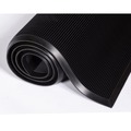 Office Chair Mats | Crown MA SR42BK Mat-A-Dor 24 in. x 32 in. Rubber Entrance/Scraper Mat - Black image number 1