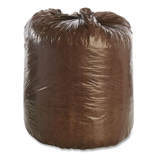 Trash Bags | Stout by Envision G3036B80 30 in. x 36 in. 30-Gallon 0.8 mil. Controlled Life-Cycle Plastic Trash Bags - Brown (60/Box) image number 0