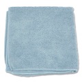 Cleaning Cloths | Boardwalk BWK12BLUCLOTH 12 in. x 12 in. Microfiber Cleaning Cloths - Blue (12/Pack) image number 0