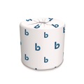 Just Launched | Boardwalk B6180 2-Ply Septic Safe 125 ft. Roll Length Toilet Tissue - White (96/Carton) image number 0