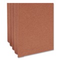 File Folders | Smead 73230 3.5 in. Expansion SuperTab Pockets - Letter Size/Redrope (25/Box) image number 2
