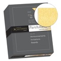 Just Launched | Southworth 994C 24 lbs. Bond Weight 8.5 in. x 11 in. Parchment Specialty Paper - Gold (500/Box) image number 1