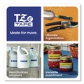 Labels | Brother P-Touch TZES241G 0.7 in. x 26.2 ft. TZe Extra-Strength Adhesive Laminated Labeling Tape - Black on White image number 7