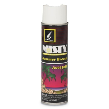 Misty 1001868 10 oz. Summer Breeze Handheld Air Deodorizer Aerosol Spray (12/Carton)