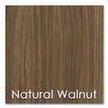 Office Desks & Workstations | Linea Italia LITUR604NW Urban 35.25 in. x 15.25 in. x 23.75 in. 36 in. Credenza Bottom Pedestal - Natural Walnut image number 8
