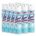 All-Purpose Cleaners | LYSOL Brand 19200-79329 19 oz. Aerosol Disinfectant Spray - Crisp Linen (12/Carton) image number 0