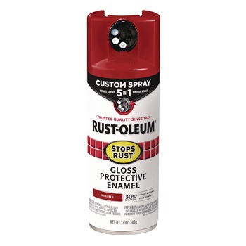 PAINTING | Rust-Oleum 376895 Stops Rust 5-in-1 Spray Paint, Gloss Regal Red, 12 oz Aerosol Can
