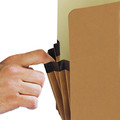 File Folders | Smead 73624 3.5 in. Expansion Letter Size Redrope Drop-Front End Tab File Pockets (10/Box) image number 3