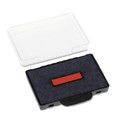 Stamps & Stamp Supplies | Trodat P5460BR T5460 1.38 in. x 2.38 in. Professional Replacement Ink Pad for Trodat Custom Self-Inking Stamps - Blue/Red image number 2