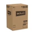 Cups and Lids | SOLO RW16-J8000 Symphony Eco-Forward 16 oz. Paper Cold Cups - White/Red/Beige (1000/Carton) image number 0