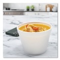 Just Launched | Dart 12SJ20 12 oz. Foam Food Containers - White (500/Carton) image number 6