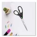 Arts & Crafts Supplies | Westcott 13138 KleenEarth 9 in. Long 3.75 in. Cut Length Scissors - Straight Black Handle image number 3