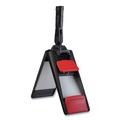 Mops | Rubbermaid Commercial 2132428 18.25 in. x 4 in. Adaptable Flat Mop Frame - Black/Gray/Red image number 1