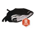 Safety & First Aid | Ergodyne 12487 Chill-Its 6615 One Size Fits Most High-Performance Bandana Doo Rag with Terry Cloth Sweatband - Black image number 5