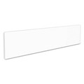 Office Presentation Supplies | Deflecto 587501 8.5 in. x 2 in. Insert Superior Image Cubicle Nameplate Sign Holder - Clear image number 4