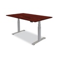 Clearance Center | Fellowes Mfg Co. 9650401 Levado 48 in. x 24 in. Laminate Table Top - Mahogany image number 1