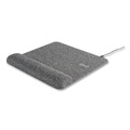 Mouse Pads & Wrist Support | Allsop 32304 11.8 in. x 11.6 in. Powertrack Plush Wireless Charging Mouse Pad with Wrist Rest - Gray image number 0