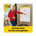 Notebooks & Pads | Post-it Easel Pads Super Sticky 561WL VAD 2PK 30 Sheets Presentation Format 1.5-in Rule 25-in x 30-in Vertical-Orientation Self-Stick Easel Pads - White (2/Carton) image number 5