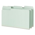 File Folders | Smead 19981 2 in. Expansion SuperTab Pressboard Fastener Folders with Two SafeSHIELD Fasteners - Legal Size/Gray-Green (25/Box) image number 0