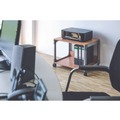Office Carts & Stands | Durable 3710124 System 48 23.6 in. x 18.7 in. x 17 in. 2 Shelves Metal Multi-Function Trolley - Beech image number 3