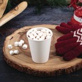 Cups and Lids | Dart DWTG8W Thermoguard 8 oz. Insulated Paper Hot Cups - White Sustainable Forest Design (1000/Carton) image number 4