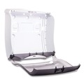 Paper Towel Holders | San Jamar T1755TBK 11.5 in. x 5.5 in. x 11.5 in. Ultrafold Fusion C-Fold and Multifold Towel Dispenser - Black image number 2