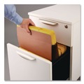 File Folders | Pendaflex 45303 7 in. Expansion Legal Size Premium Reinforced Expanding File Pockets - Red Fiber (5/Box) image number 3