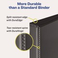 Binders | Avery 79170 11 in. x 8.5 in. 1 in. Capacity 3 Rings Heavy-Duty View Binder with DuraHinge and One Touch EZD Rings - Red image number 3