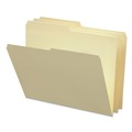 Just Launched | Smead 10320 Interior File Folders with Assorted 1/2-Cut Tab Positions - Letter, Manila (100/Box) image number 3