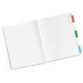 Dividers & Tabs | Avery 74754 2 in. x 1.5 in. 1/5-Cut Standard Ultra Tabs Repositionable Tabs - Assorted Colors (24/Pack) image number 3