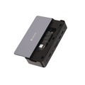 Back to School Sale | Verbatim 32173 15-in-1 SSD Enclosure Audio/DisplayPort/HDMI/Micro SD/NVMe/RJ45/SD/USB-A/USB-C/SATA USB-C Pro Docking Station - Gray image number 2