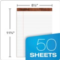 Notebooks & Pads | TOPS 75330 50-Sheet 8.5 in. x 11 in. Wide/Legal Rule "The Legal Pad" Ruled Perforated Pads - White (1-Pad) image number 1