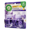 Odor Control | Air Wick 62338-78473 0.67 oz. Scented Oil Refill - Lavender and Chamomile (2/Pack) image number 2