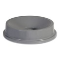 Trash & Waste Bins | Rubbermaid Commercial FG354300GRAY BRUTE 22-3/8 in. Round Funnel Top Receptacle - Gray image number 1